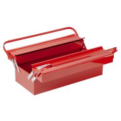 Ящик для інструменту металевий 450 мм, 3 секції INTERTOOL HT-5043