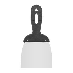 Шпатель із нержавіючої сталі 100 мм INTERTOOL KT-2100