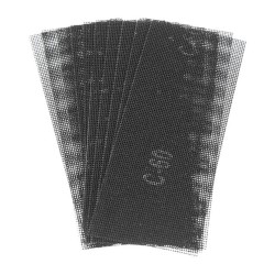 Сітка абразивна, 105 x 280 мм, К60, 10 шт. INTERTOOL KT-6006