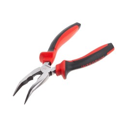 Довгогубці вигнуті 160 мм, 40CrV, фосфатовані, поліровані, STORM INTERTOOL NT-0146