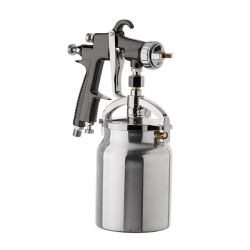 Фарбопульт пневматичний HP, форсунка 1,8 мм, нижній металевий бачок 1000 мл, 5 бар INTERTOOL PT-0140