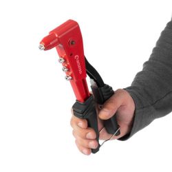 Пістолет заклепувальний ручний, діаметр заклепки - 3.2; 4; 4.8 мм INTERTOOL RT-0006