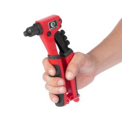 Пістолет заклепувальний ручний 215 мм, діаметр застосовуваної заклепки - 2.4; 3.2; 4; 4.8 мм INTERTOOL RT-0014