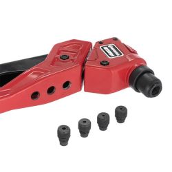 Пістолет заклепувальний поворотний на 360°, 300 мм, діаметр застосовуваної заклепки - 2.4; 3.2; 4; 4.8 мм, Storm INTERTOOL RT-0016