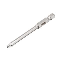 Свердло по склу та кераміці 6 мм HEX 1/4'' (6.35 мм) INTERTOOL SD-0286