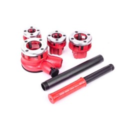 Набір плашок 4 шт для нарізання різьби 1/2