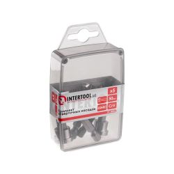 Комплект насадок для викруток з обмежувачем PH2x 50 мм уп., 5 од. INTERTOOL VT-0036