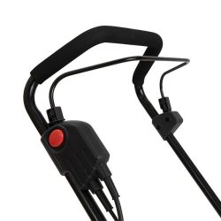 Газонокосарка електрична 1,8 кВт, 230 В, ~50 Гц, 3200 об/хв, ширина захвату 400 мм, висота зрізу 25-75 мм, контейнер 40 л, STORM INTERTOOL WT-2265