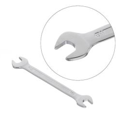 Ключ ріжковий 12-13 мм, STORM, Cr-V, покриття сатин-хром INTERTOOL XT-1112