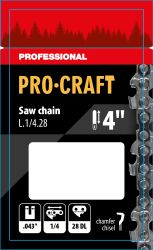 Ланцюг для ланцюгової пилки Procraft L.1/4.28 Universal 1/4" шаг 28 зв.