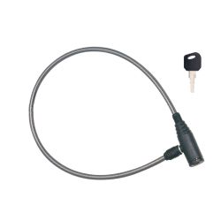 Замок велосипедний тросовий із ключем (10*900)